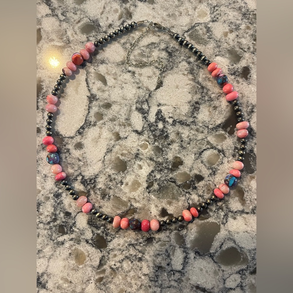 Navajo pearl necklace